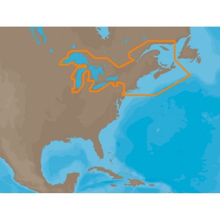 C-MAP MAX NA-M026 - Great Lakes & The Maritimes - C-Card C-MAP MAX NA-M026 - Great Lakes & The Maritimes - C-Card