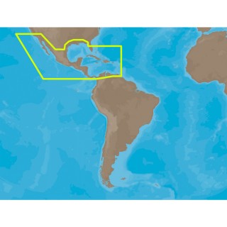 C-MAP MAX NA-M027 - Central America & The Caribbean - SD™ Card C-MAP MAX NA-M027 - Central America & The Caribbean - SD™ Card