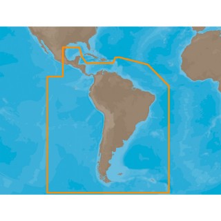 C-MAP MAP SA-M504 - S. America Gulf & Caribbean - SD&trade; Card