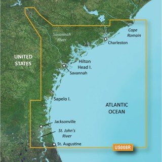 Garmin BlueChart® g2 Vision® HD - VUS008R - Charleston to Jacksonville - microSD™/SD™ Garmin BlueChart® g2 Vision® HD - VUS008R - Charleston to Jacksonville - microSD™/SD™