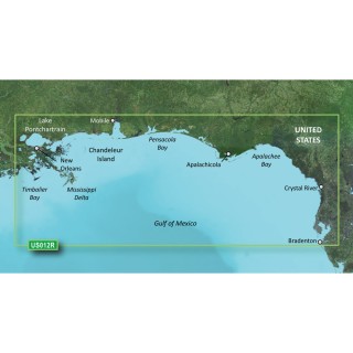 Garmin BlueChart® g2 Vision® HD - VUS012R - Tampa - New Orleans - microSD™/SD™ Garmin BlueChart® g2 Vision® HD - VUS012R - Tampa - New Orleans - microSD™/SD™