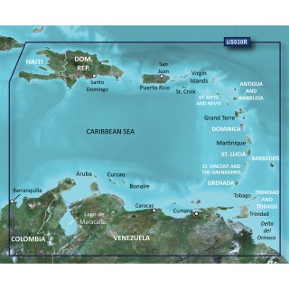 Garmin BlueChart® g2 Vision® HD - VUS030R - Southeast Caribbean - microSD™/SD™ Garmin BlueChart® g2 Vision® HD - VUS030R - Southeast Caribbean - microSD™/SD™