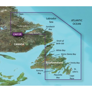 Garmin BlueChart® g2 Vision® HD - VCA013R - Labrador Coast - microSD™/SD™ Garmin BlueChart® g2 Vision® HD - VCA013R - Labrador Coast - microSD™/SD™