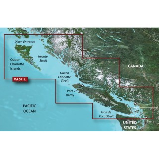 Garmin BlueChart® g2 Vision® HD - VCA501L - Vancouver Island - Dixon Entrance - microSD™/SD™ Garmin BlueChart® g2 Vision® HD - VCA501L - Vancouver Island - Dixon Entrance - microSD™/SD™