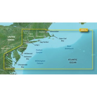 Garmin BlueChart® g2 Vision® HD - VUS511L - Boston - Norfolk - microSD™/SD™ Garmin BlueChart® g2 Vision® HD - VUS511L - Boston - Norfolk - microSD™/SD™