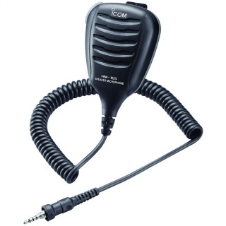 Icom HM-165 Speaker Mic w/Alligator Clip - Waterproof Icom HM-165 Speaker Mic w/Alligator Clip - Waterproof