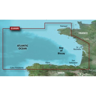 Garmin BlueChart® g2 Vision® HD - VEU008R - Bay of Biscay - microSD™/SD™ Garmin BlueChart® g2 Vision® HD - VEU008R - Bay of Biscay - microSD™/SD™