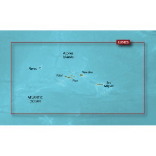 Garmin BlueChart® g2 Vision® HD - VEU502S - Azores Islands - microSD™/SD™ Garmin BlueChart® g2 Vision® HD - VEU502S - Azores Islands - microSD™/SD™