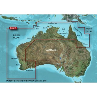 Garmin BlueChart® g2 Vision® HD - VPC021R - Mackay NW to Esperance - microSD™/SD™ Garmin BlueChart® g2 Vision® HD - VPC021R - Mackay NW to Esperance - microSD™/SD™