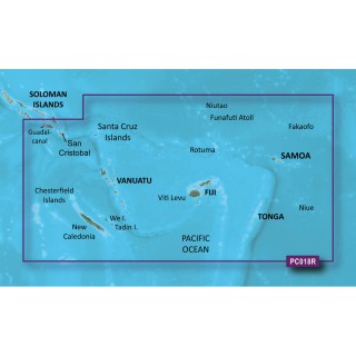 Garmin BlueChart® g2 Vision® HD - VPC018R - New Caledonia - Fiji - microSD™/SD™ Garmin BlueChart® g2 Vision® HD - VPC018R - New Caledonia - Fiji - microSD™/SD™