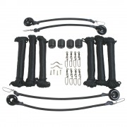 LEE'S TACKLE Оснастка для аутригера Deluxe Rigging Kit - Double Rig Up To 37ft (11,3 м)