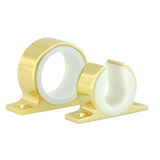 LEE'S TACKLE Lee's Single Rod Rack Set - Bright Gold Finish LEE'S TACKLE Lee's Single Rod Rack Set - Bright Gold Finish