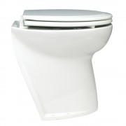 JABSCO Судовой электрический туалет Deluxe Flush Electric Toilet - Fresh Water - Angled Back