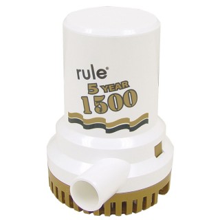 Rule 1500 G.P.H. "Gold Series" Bilge Pump Rule 1500 G.P.H. "Gold Series" Bilge Pump