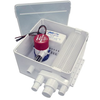 RULE Система слива для душа 800 G.P.H. Shower Drain Kit with Multi-Port Inlet RULE Система слива для душа 800 G.P.H. Shower Drain Kit with Multi-Port Inlet