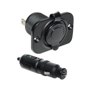 BLUE SEA SYSTEMS Blue Sea 1015 12V DC Plug & Dash Socket (1010 & 1011) BLUE SEA SYSTEMS Blue Sea 1015 12V DC Plug & Dash Socket (1010 & 1011)