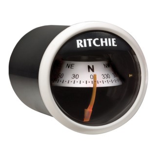RITCHIE NAVIGATION Ritchie X-21WW RitchieSport Compass - Dash Mount - White/Black RITCHIE NAVIGATION Ritchie X-21WW RitchieSport Compass - Dash Mount - White/Black
