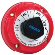PERKO Переключатель батареи Medium Duty Battery Selector Switch with Alternator Field Disconnect