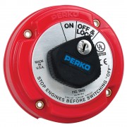 PERKO Переключатель селектора батареи Medium Duty Main Battery Disconnect Switch w/Key Lock