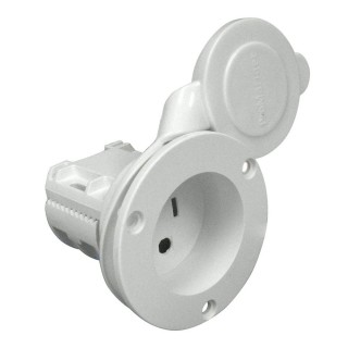 ProMariner AC Plug Holder - White ProMariner AC Plug Holder - White