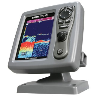 SI-TEX CVS-126 Dual Frequency Color Echo Sounder SI-TEX CVS-126 Dual Frequency Color Echo Sounder
