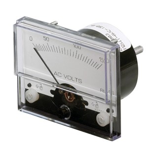 Paneltronics Analog AC Voltmeter - 0-300VAC - 2-1/2" Paneltronics Analog AC Voltmeter - 0-300VAC - 2-1/2"