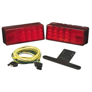 Wesbar 3" x 8" Waterproof LED Over 80" Trailer Light Kit Wesbar 3" x 8" Waterproof LED Over 80" Trailer Light Kit
