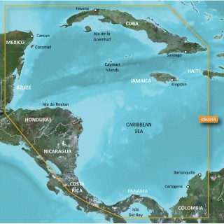 Garmin BlueChart® g2 HD - HXUS031 - Southwest Caribbean - microSD™/SD™ Garmin BlueChart® g2 HD - HXUS031 - Southwest Caribbean - microSD™/SD™