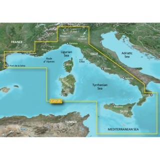 Garmin BlueChart® g2 HD - HXEU012R - Italy West Coast - microSD™/SD™ Garmin BlueChart® g2 HD - HXEU012R - Italy West Coast - microSD™/SD™