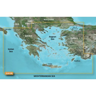 Garmin BlueChart® g2 HD - HXEU015R Aegean Sea & Sea of Marmara - microSD™/SD™ Garmin BlueChart® g2 HD - HXEU015R Aegean Sea & Sea of Marmara - microSD™/SD™