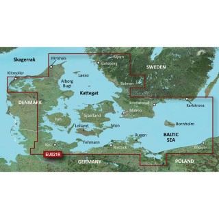 Garmin BlueChart® g2 HD - HXEU021R - Denmark East & Sweden Southeast - microSD™/SD™ Garmin BlueChart® g2 HD - HXEU021R - Denmark East & Sweden Southeast - microSD™/SD™