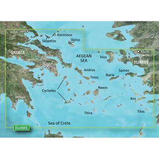 Garmin BlueChart® g2 HD - HXEU450S - Athens & Cyclades - microSD™/SD™ Garmin BlueChart® g2 HD - HXEU450S - Athens & Cyclades - microSD™/SD™