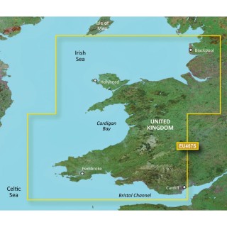 Garmin BlueChart® g2 HD - HXEU467S - Blackpool To Cardiff - microSD™/SD™ Garmin BlueChart® g2 HD - HXEU467S - Blackpool To Cardiff - microSD™/SD™
