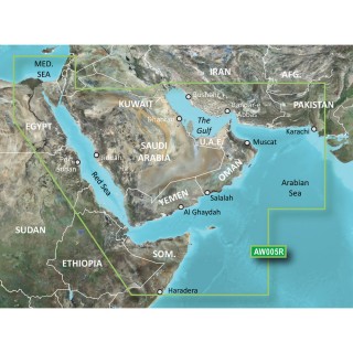 Garmin BlueChart® g2 HD - HAW005R - The Gulf & Red Sea - microSD™/SD™ Garmin BlueChart® g2 HD - HAW005R - The Gulf & Red Sea - microSD™/SD™