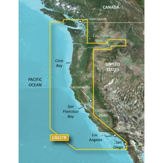 Garmin Bluechart® g2 Vision® HD - VUS037R - Vancouver - San Diego - microSD™/SD™ Garmin Bluechart® g2 Vision® HD - VUS037R - Vancouver - San Diego - microSD™/SD™