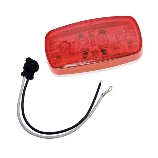 Wesbar LED Clearance/Side Marker Light - Red #58 w/Pigtail Wesbar LED Clearance/Side Marker Light - Red #58 w/Pigtail