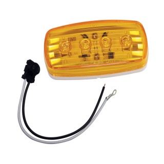 Wesbar LED Clearance/Side Marker Light - Amber #58 w/Pigtail Wesbar LED Clearance/Side Marker Light - Amber #58 w/Pigtail