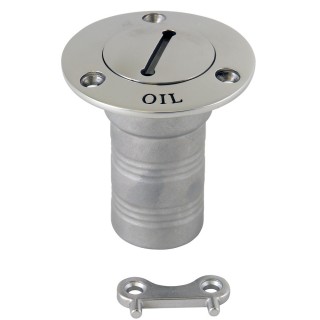 Whitecap Hose Deck Fill - 1-1/2" Hose - Oil Whitecap Hose Deck Fill - 1-1/2" Hose - Oil