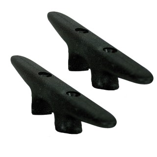 Whitecap Black Nylon Cleat 6" Pair Whitecap Black Nylon Cleat 6" Pair