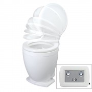 JABSCO Судовой электрический туалет Lite Flush Electric Toilet with Control Panel