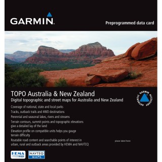 Garmin TOPO - Australia & New Zealand - microSD™/SD™ Garmin TOPO - Australia & New Zealand - microSD™/SD™