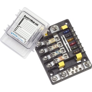 BLUE SEA SYSTEMS Blue Sea 7748 SafetyHub 150 Fuse Box BLUE SEA SYSTEMS Blue Sea 7748 SafetyHub 150 Fuse Box