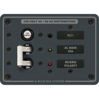BLUE SEA SYSTEMS Blue Sea 8100 ELCI GFCI Panel BLUE SEA SYSTEMS Blue Sea 8100 ELCI GFCI Panel