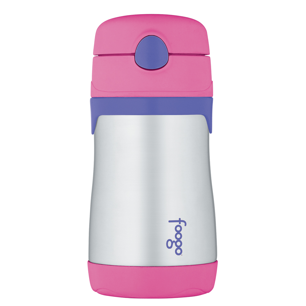 Thermos Foogo Leak Proof Straw Bottle Pink