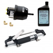 UFLEX USA UFlex Hyco 1.0 Front Mt. Outboard Steering System f/Up To 150HP w/UP20 F Helm, UC94OBF, 1 Cylinder & Oil