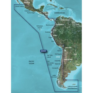 Garmin BlueChart® g2 HD - HXSA002R - South America West Coast - microSD™/SD™ Garmin BlueChart® g2 HD - HXSA002R - South America West Coast - microSD™/SD™