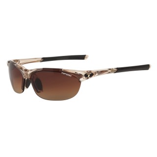 TIFOSI OPTICS Tifosi Wisp Interchangeable Lens Sunglasses - Crystal Brown TIFOSI OPTICS Tifosi Wisp Interchangeable Lens Sunglasses - Crystal Brown