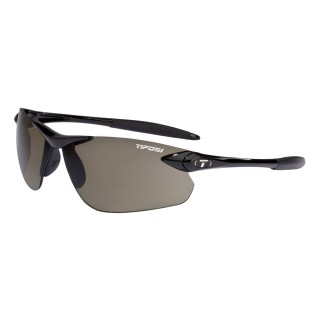 TIFOSI OPTICS Tifosi Seek FC Single Lens Sunglasses - Gloss Black TIFOSI OPTICS Tifosi Seek FC Single Lens Sunglasses - Gloss Black