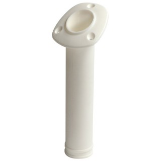 C.E. Smith Flush Mount 30° Nylon Rod Holder - White C.E. Smith Flush Mount 30° Nylon Rod Holder - White
