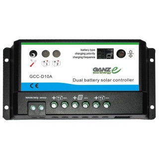 Ganz Eco-Energy Dual Charge Controller - 12/24V Ganz Eco-Energy Dual Charge Controller - 12/24V